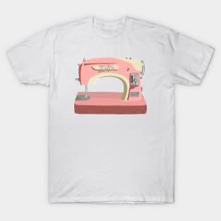 Pink Sewing Machine T-Shirt